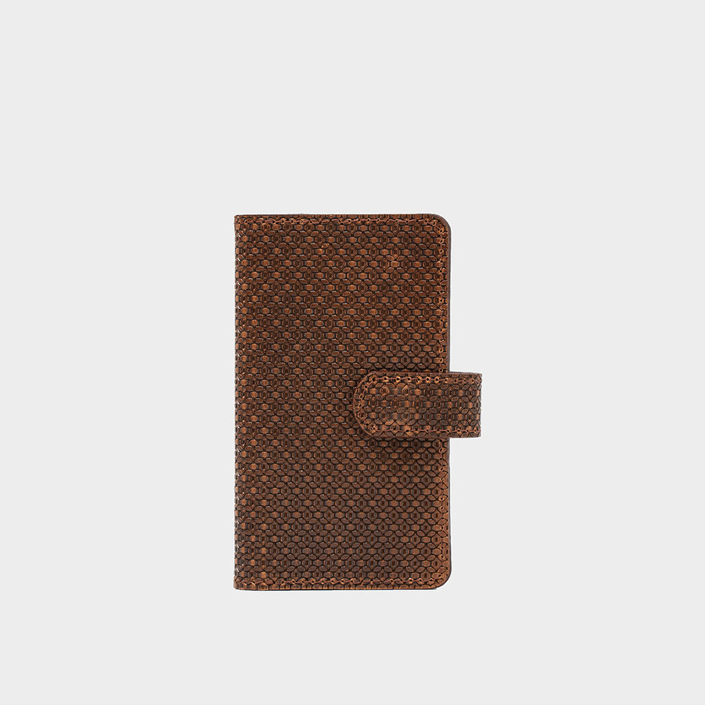 Leather Folio Wallet for iPhone 12 Series with MagSafe on magnet closure (SALE)-7