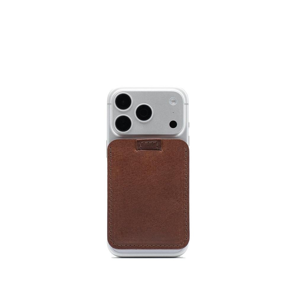 Leather Wallet compatible with MagSafe - 6 cards-0