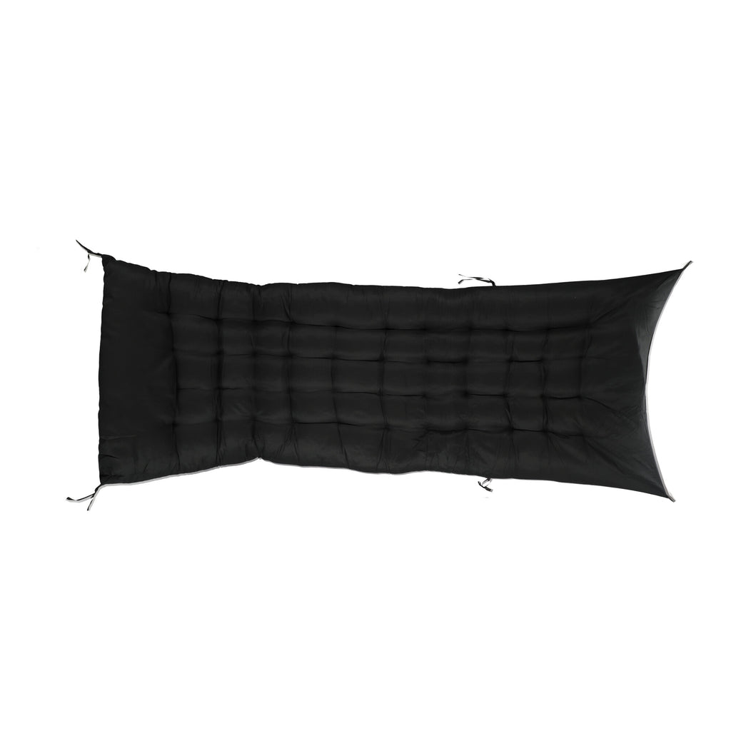 Materac na łóżko, kanadyjkę, leżak Premium 194x70cm - czarny
