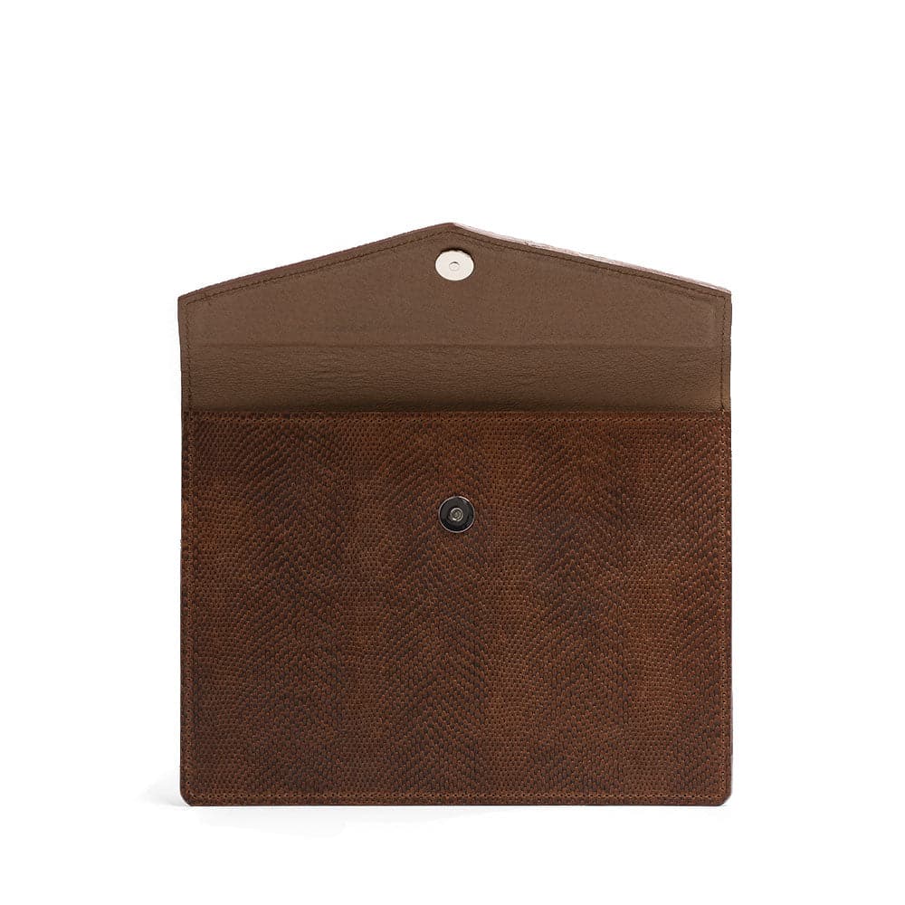 Leather Sleeve for iPad - Snake Print-2