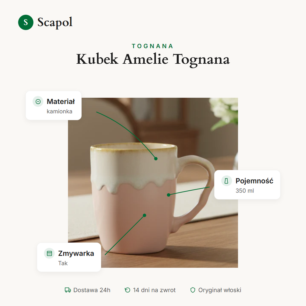 Kubek Amelie Tognana