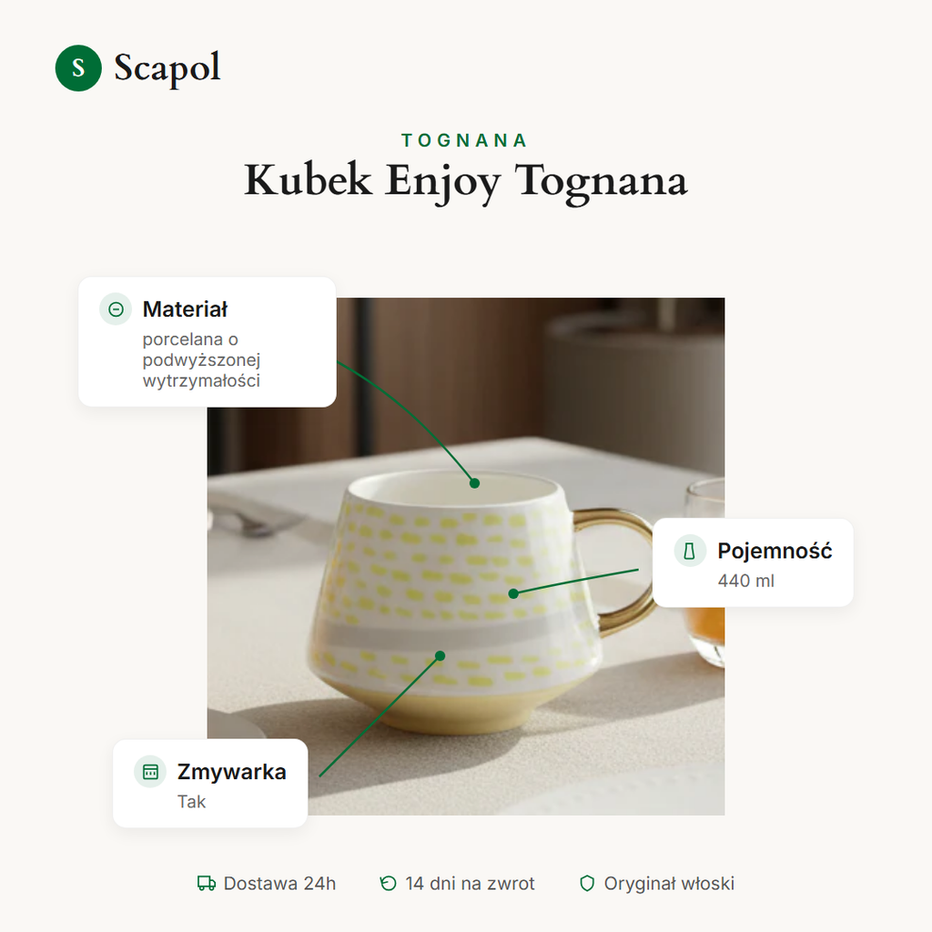 Kubek Enjoy Tognana