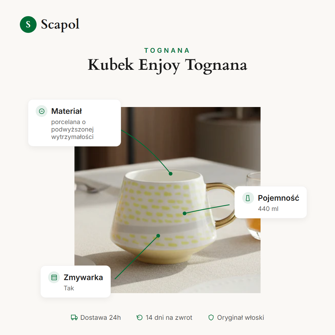 Kubek Enjoy Tognana