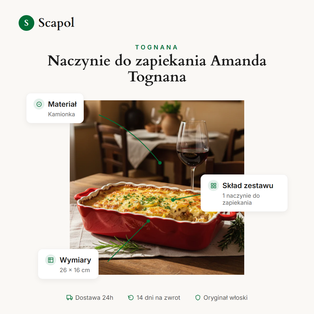 Naczynie do zapiekania Amanda Tognana