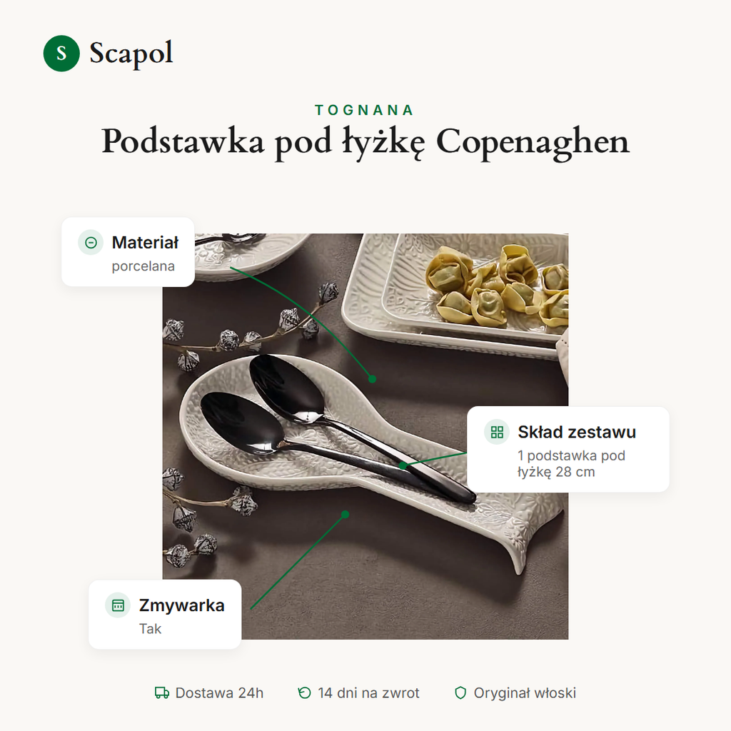 Podstawka pod łyżkę Copenaghen