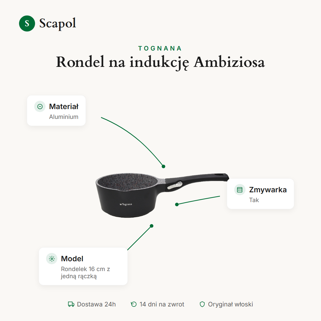Rondel na indukcję Ambiziosa