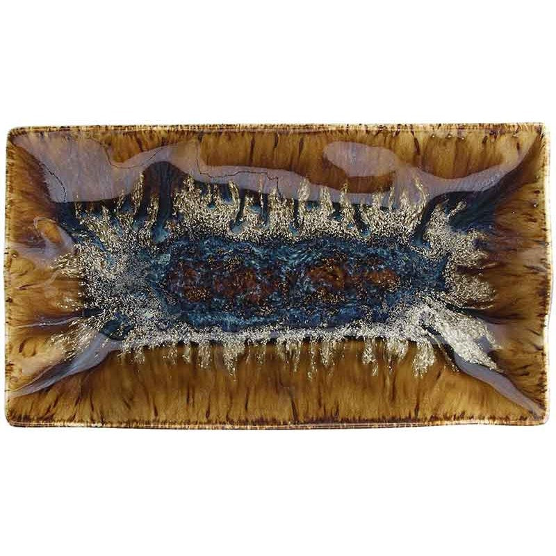 Talerz prostokątny Reef Oyster 23 x 13 cm Tognana