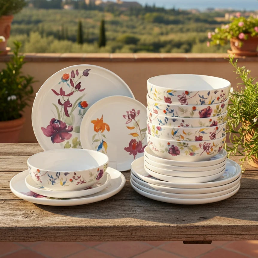 Serwis obiadowy Iris Edge Tognana 18 elementów
